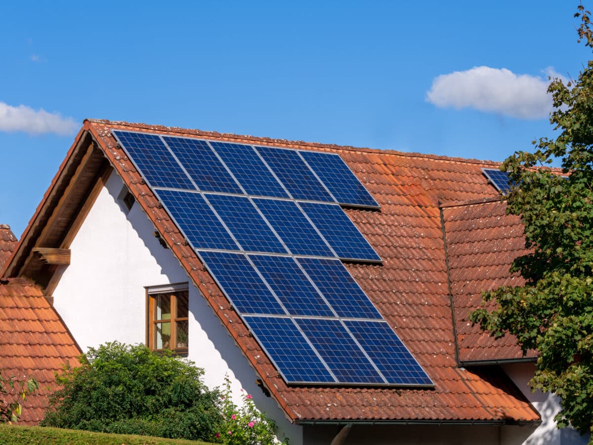 generic house photovoltaic system