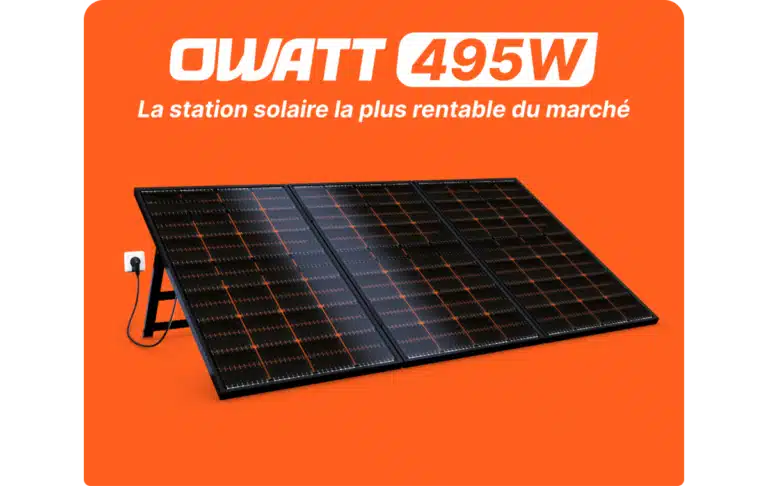 OWATT 495 : Le kit solaire rapide et performant pour une installation simplifiée et rentable