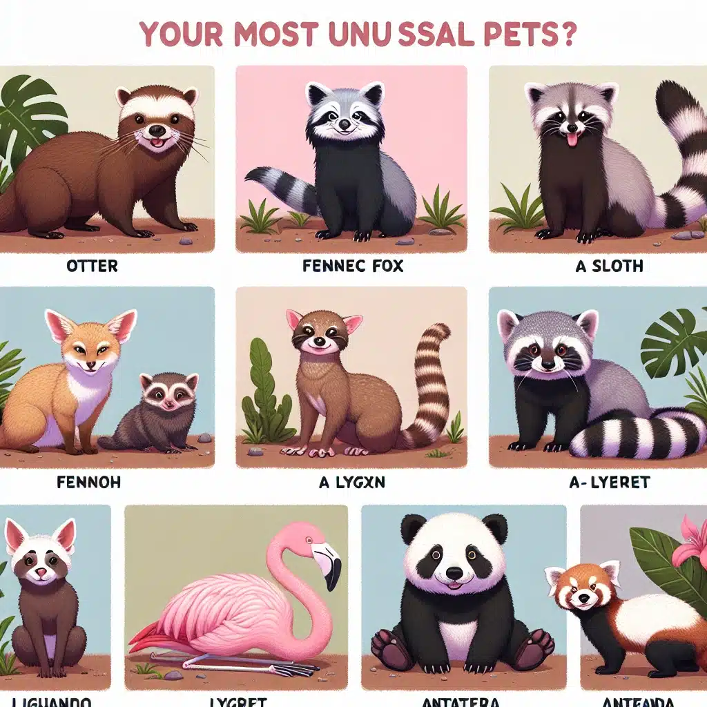 les 10 animaux de compagnie les plus insolites, lequel allez vous adopter ?