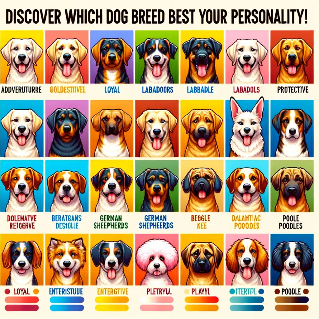 quelle race de chien correspond le mieux à votre personnalité ?