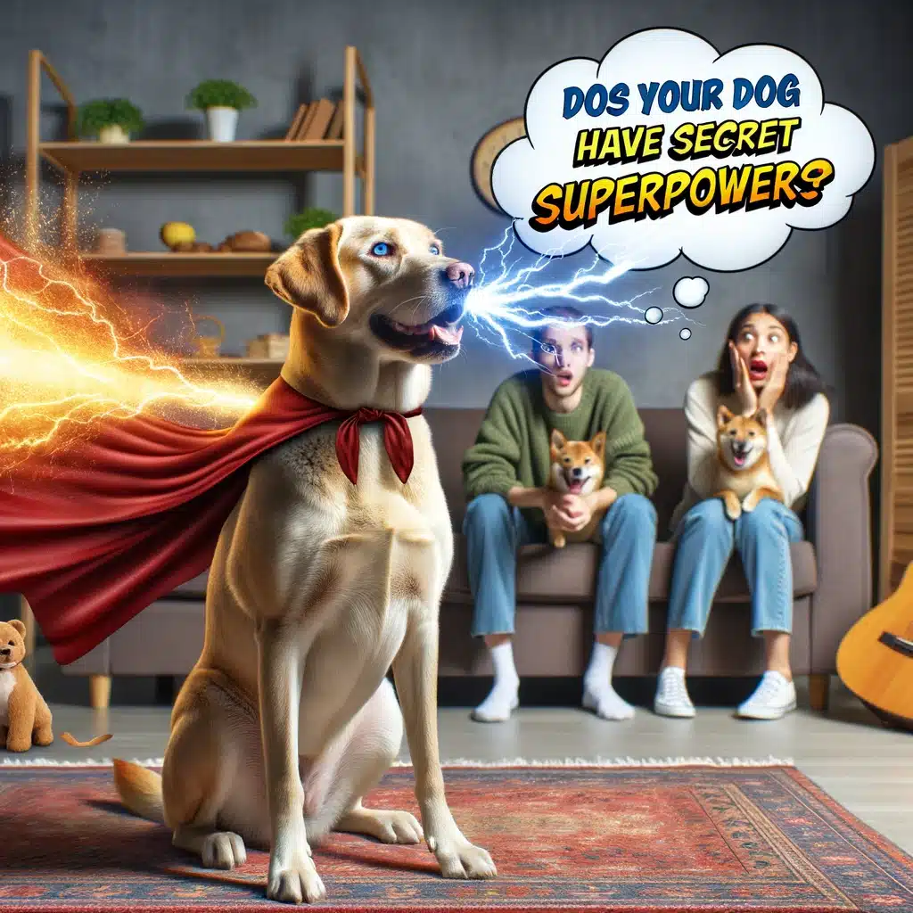 votre chien a t il des super pouvoirs secrets ?