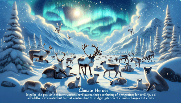 Comment ces adorables herbivores de l’Arctique sauvent-ils la planète du changement climatique ?