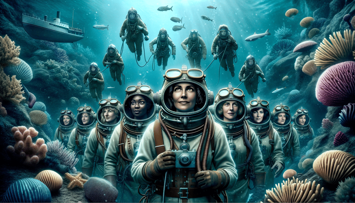 découvrez comment ces femmes ont bouleversé l'exploration des abysses marins durant les années 1930, repoussant les limites de la connaissance sous-marine.