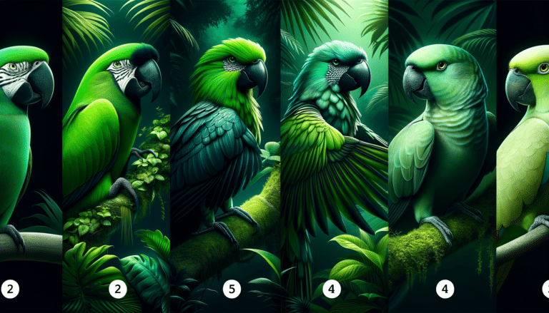 Connaissez-vous les 5 incroyables oiseaux verts à admirer absolument ?