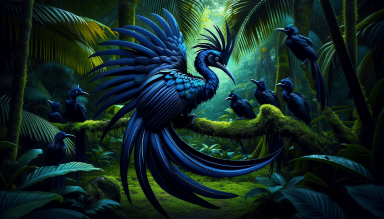 Découvrez-vous le secret incroyable des plumes super noires de l’oiseau de paradis ?