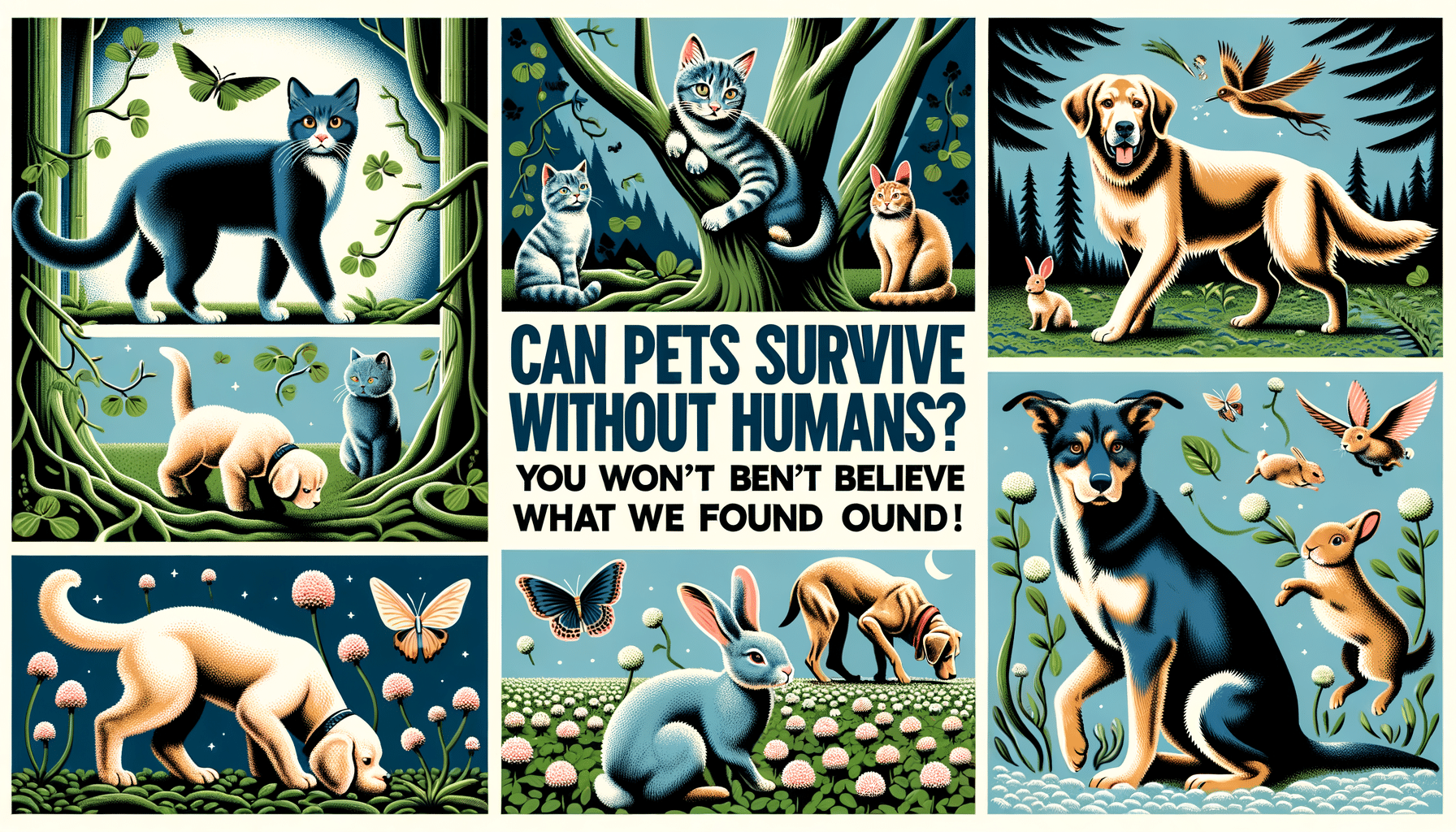 découvrez si les animaux domestiques peuvent survivre sans l'homme avec cette réponse choquante à cette question intrigante !