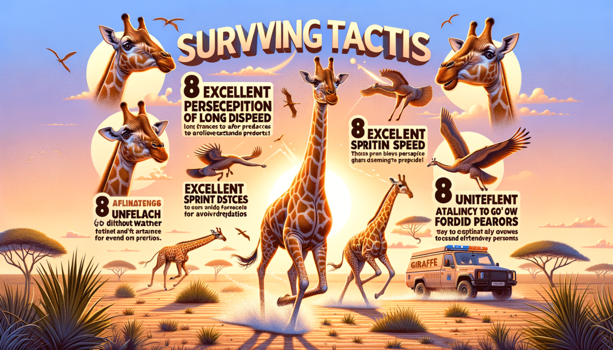 découvrez huit anecdotes insolites sur la façon dont les girafes se protègent des prédateurs et sur ces fascinants animaux !