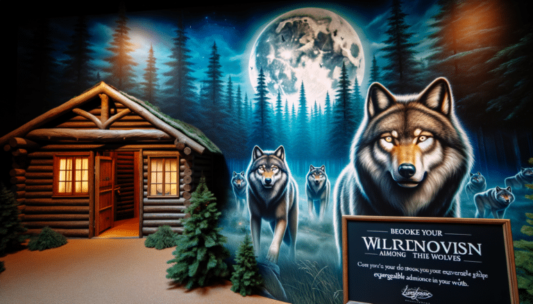 Voulez-vous vivre une expérience inoubliable en passant une nuit auprès de loups à Legendia Parc ?